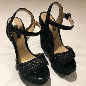 Dolce & Gabbana Woven Wedges